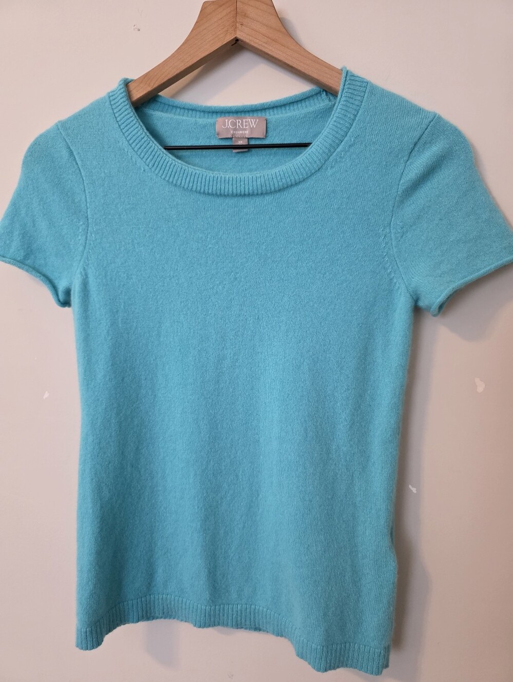 J.Crew Cashmere Short Sleeve Sweater